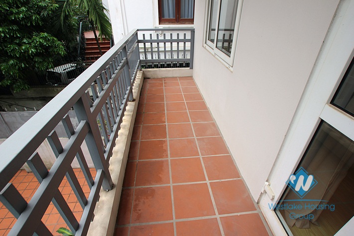 Unfurnished house with swimming pool for rent in Westlake area, Hanoi
